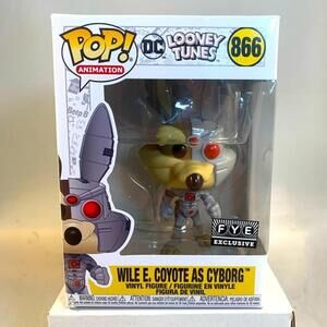 Funko Pop Wile E. Coyote As Cyborg FYE Exclusive